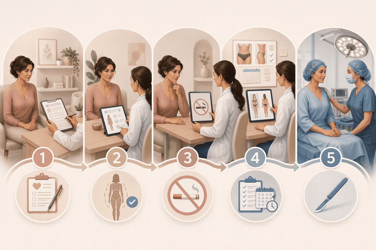 Illustration for How the Mommy Makeover Process Works: From Consultation to Surgery